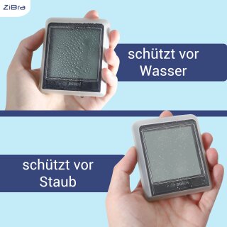 ZiBra© Displayschutz Set mit Schutzhülle passend für Bosch Intuvia 100