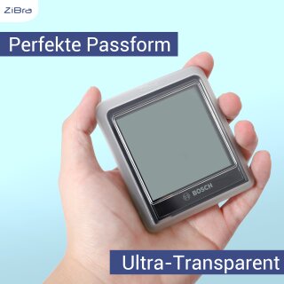 ZiBra© Displayschutz Set mit Schutzhülle passend für Bosch Intuvia 100