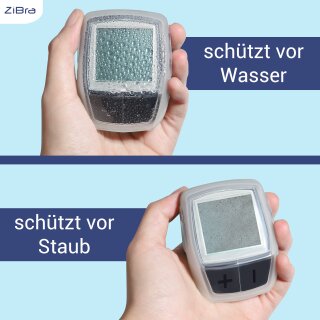 ZiBra© Displayschutz Set mit Schutzhülle passend für Bosch Purion