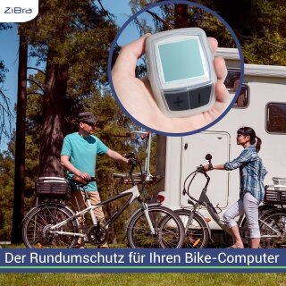 ZiBra© Displayschutz Set mit Schutzhülle passend für Bosch Purion