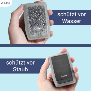 ZiBra© Displayschutz Set mit Schutzhülle passend für Bosch KIOX (Passt nicht für KIOX 300)