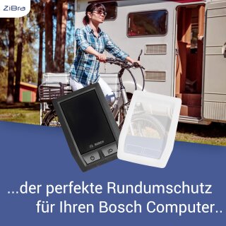 ZiBra© Displayschutz Set mit Schutzhülle passend für Bosch KIOX (Passt nicht für KIOX 300)