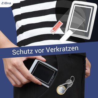 ZiBra© Displayschutz Set mit Schutzhülle passend für Bosch KIOX 300