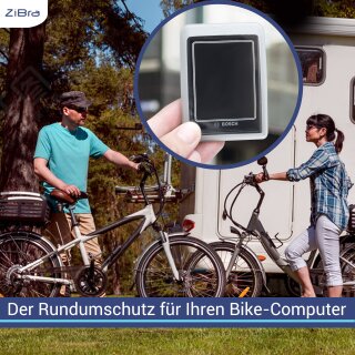 ZiBra© Displayschutz Set mit Schutzhülle passend für Bosch KIOX 300